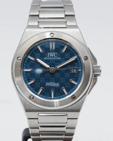 2025 IWC Schaffhausen Ingenieur 40MM Blue Dial Steel Bracelet (IW328907)