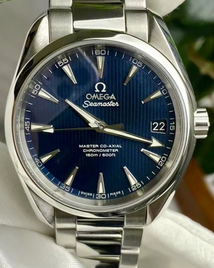 Omega Seamaster Aqua Terra 150M 38.5MM Blue Dial Steel Bracelet (231.10.39.21.03.002)