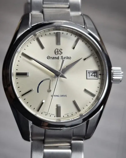 Grand Seiko Heritage Collection Spring Drive 39MM Silver Dial Steel Bracelet (SBGA283)