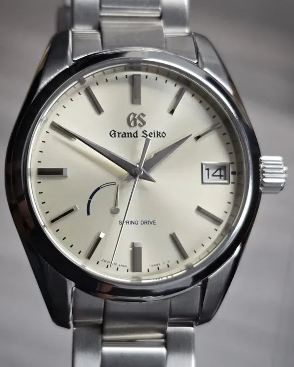 Grand Seiko Heritage Collection Spring Drive 39MM Silver Dial Steel Bracelet (SBGA283)