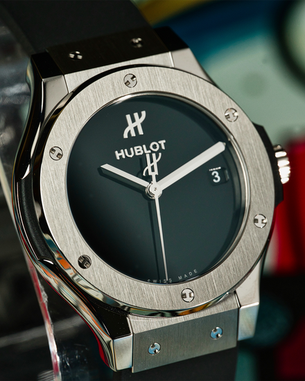 No Reserve - 2025 Hublot Classic Fusion 38MM Black Dial Rubber Strap (565.NX.1270.RX.MDM)