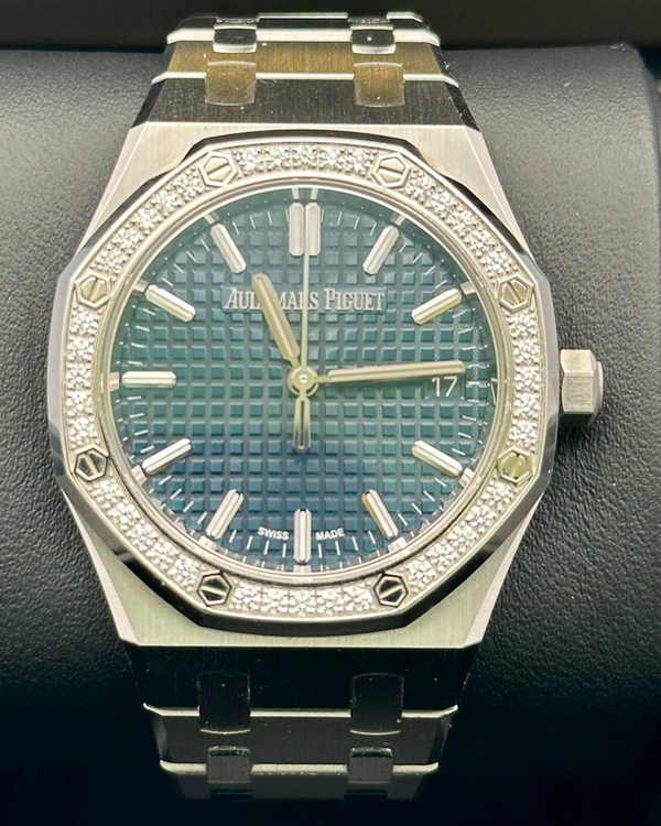 2023 Audemars Piguet Royal Oak 34MM Blue Dial Steel Bracelet (77451ST.ZZ.1361ST.04)