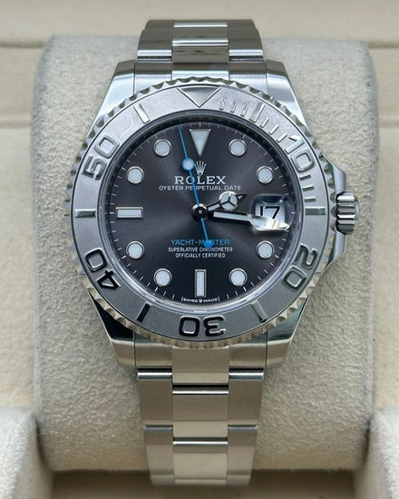 2022 Rolex Yacht-Master 37MM Grey Dial Oyster Bracelet (268622)