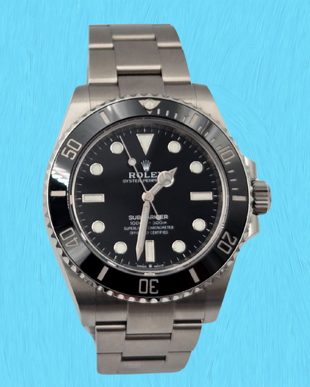 2021 Rolex Submariner No-Date 41MM Black Dial Oyster Bracelet (124060)