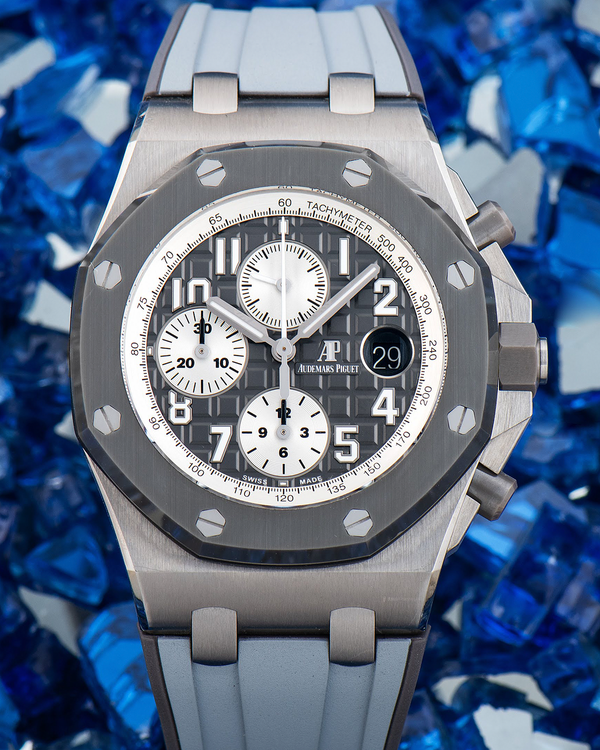 2021 Audemars Piguet Royal Oak Offshore "Ghost" 42MM Grey Dial Rubber Strap (26470IO.OO.A006CA.01)