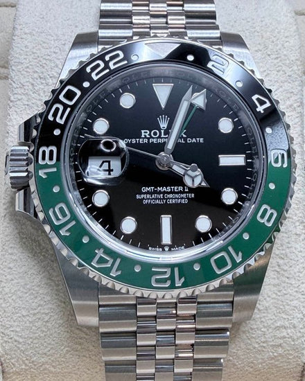 2024 Rolex GMT-Master II "Sprite" 40MM Black Dial Jubilee Bracelet (126720VTNR)