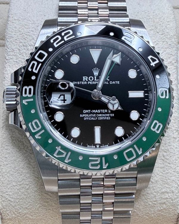 2024 Rolex GMT-Master II "Sprite" 40MM Black Dial Jubilee Bracelet (126720VTNR)