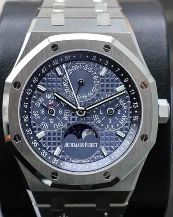 2025 Audemars Piguet Royal Oak Perpetual Calendar "150th Anniversary" S.E. 41MM Blue Dial Steel Bracelet (26674ST.OO.1320ST.01)