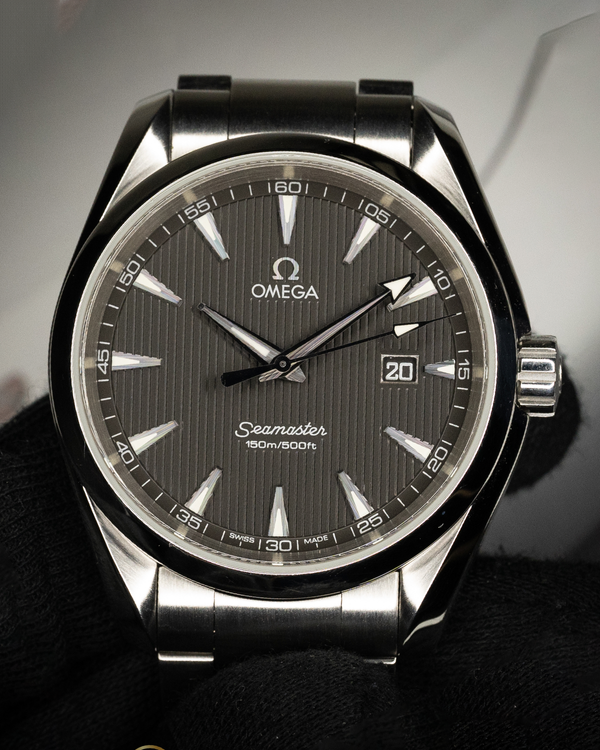 Omega Seamaster Aqua Terra 150M 38.5MM Quartz Grey Dial Steel Bracelet (231.10.39.60.06.001)