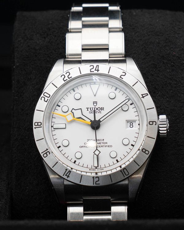 2026 Tudor Black Bay Pro GMT 39MM White Dial Steel Bracelet (79470)