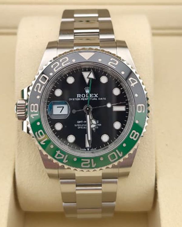 2026 Rolex GMT-Master II "Sprite" 40MM Black Dial Oyster Bracelet (126720VTNR)