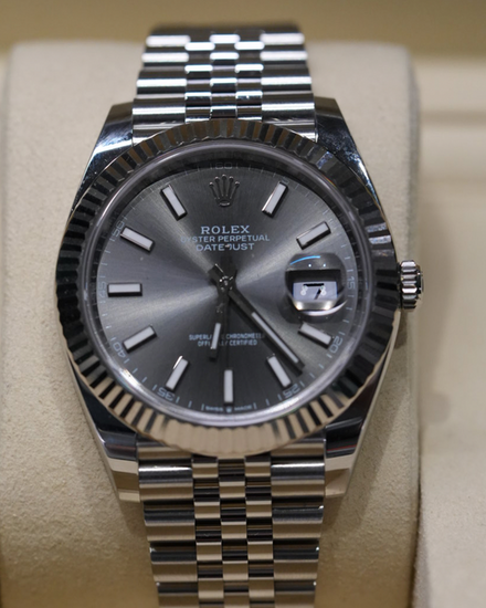 2026 Rolex Datejust 41MM Slate Dial Jubilee Bracelet (126334)