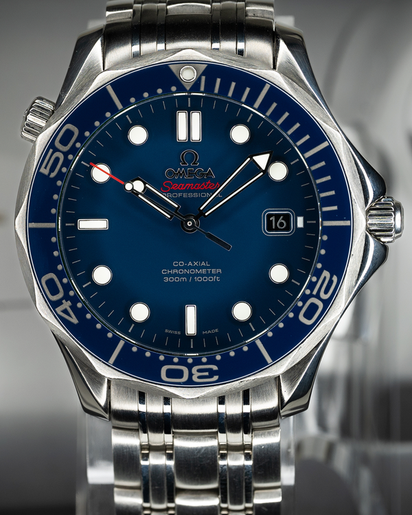 Omega Seamaster Diver 300M 41MM Blue Dial Steel Bracelet (212.30.41.20.03.001)
