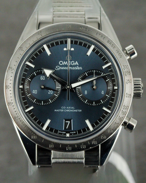 No Reserve - 2025 Omega Speedmaster '57 40.5MM Blue Dial Steel Bracelet (332.10.41.51.03.001)