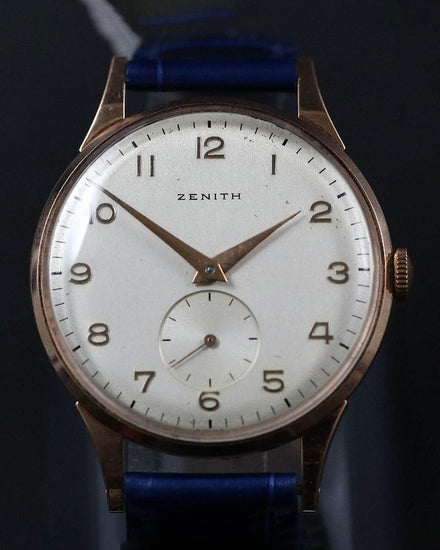 Zenith Icons Stellina 33MM White Dial Aftermarket Leather Strap (810956)