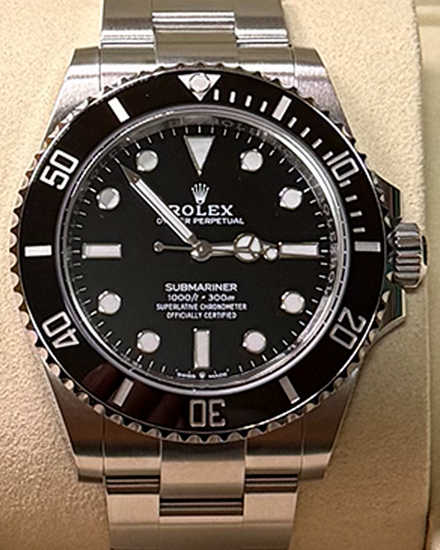 2026 Rolex Submariner No-Date 41MM Black Dial Oyster Bracelet (124060)