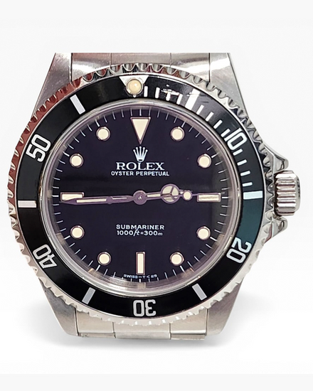 Rolex Submariner No Date 40MM Black Dial Oyster Bracelet (14060)
