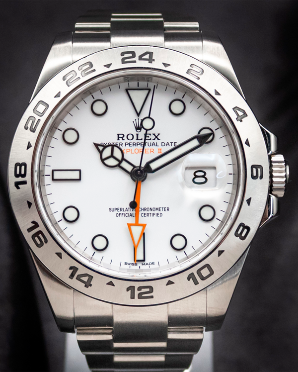 2019 Rolex Explorer II "Polar" 42MM White Dial Oyster Bracelet (216570)
