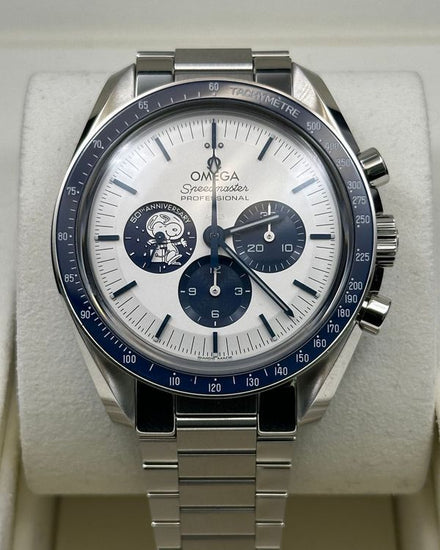 2025 Omega Speedmaster Anniversary Series “Silver Snoopy Award” 42MM Silver Dial Steel Bracelet (310.32.42.50.02.001)