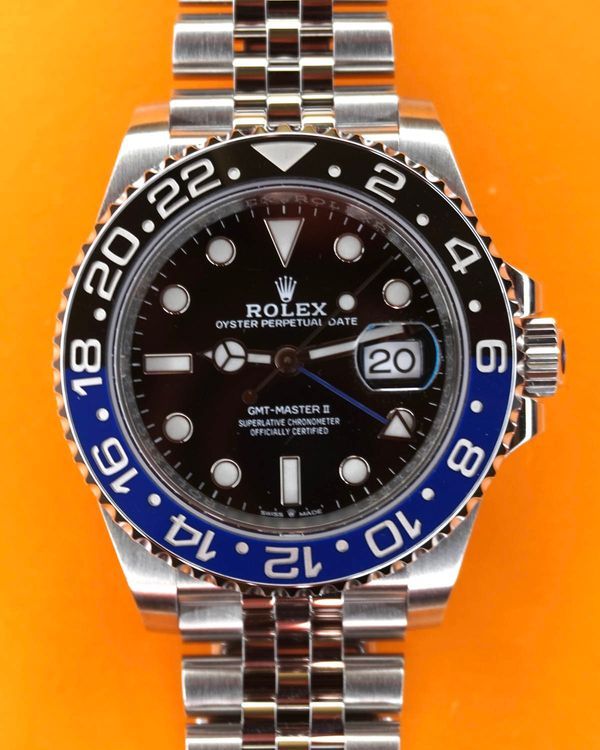 2020 Rolex GMT-Master II "Batgirl" 40MM Black Dial Jubilee Bracelet (126710BLNR)