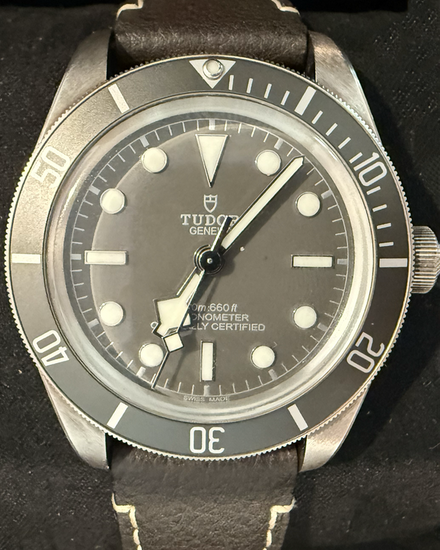 2021 Tudor Black Bay 58' "925" 39MM Grey Dial Leather Strap (79010SG)