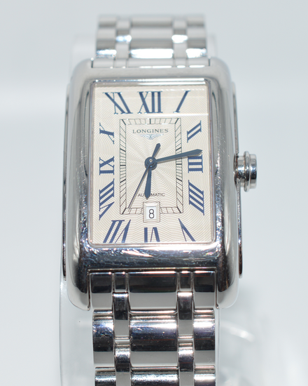 No Reserve - Longines DolceVita 43.8MM Silver Dial Steel Bracelet (L5.757.4)