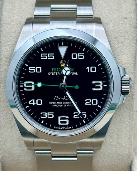 2023 Rolex Air-King 40MM Black Dial Oyster Bracelet (126900)