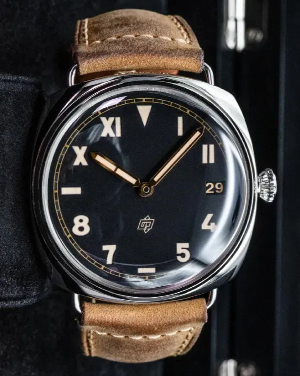 2012 Panerai Radiomir 3 Days 47MM Black "California" Dial Leather Strap (PAM00424)