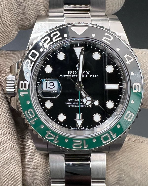 2026 Rolex GMT-Master II "Sprite" 40MM Black Dial Oyster Bracelet (126720VTNR)