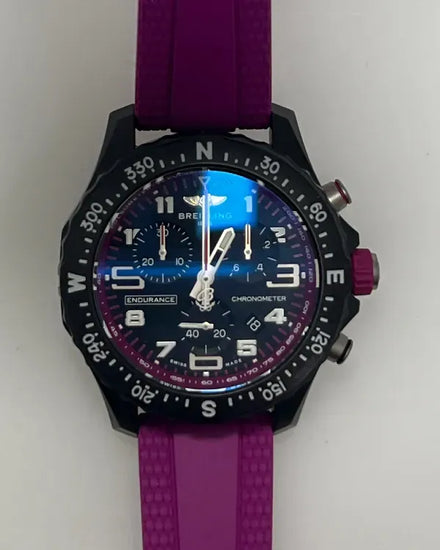 2026 Breitling Endurance Pro 38MM Quartz Black Dial Rubber Strap (X83310F61B1S1)