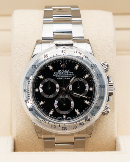 2016 Rolex Cosmograph Daytona 40MM Black Dial Oyster Bracelet (116520)