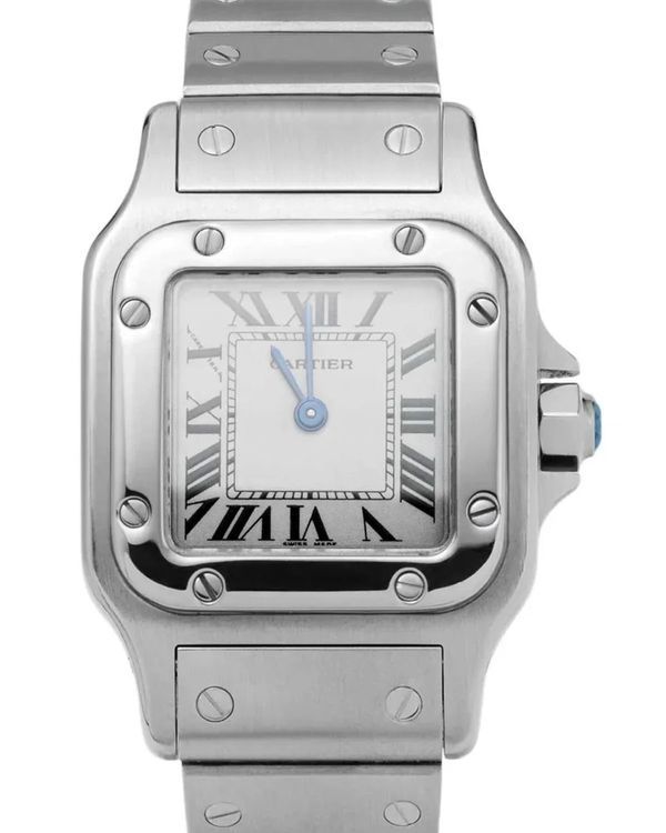 Cartier Santos Galbée 25MM Quartz Silver Dial Steel Bracelet (1565)