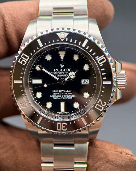 Rolex Sea-Dweller Deepsea 44MM Black Dial Oyster Bracelet (116600)