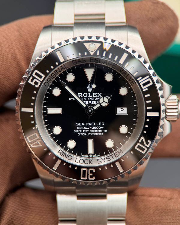 2020 Rolex Sea-Dweller Deepsea 44MM Black Dial Oyster Bracelet (126660)