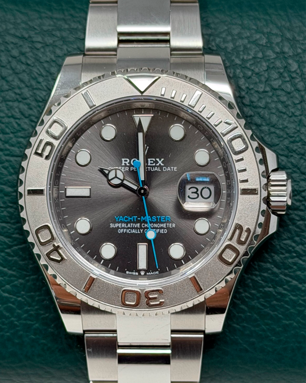 2021 Rolex Yacht-Master 40MM Rhodium Dial Oyster Bracelet (126622)