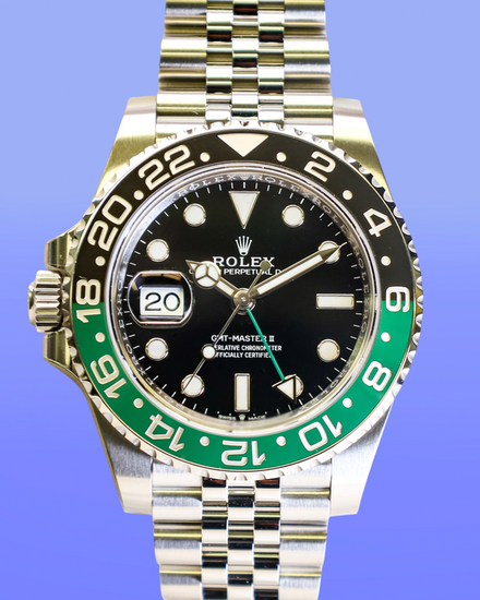 2026 Rolex GMT-Master II "Sprite" 40MM Black Dial Jubilee Bracelet (126720VTNR)