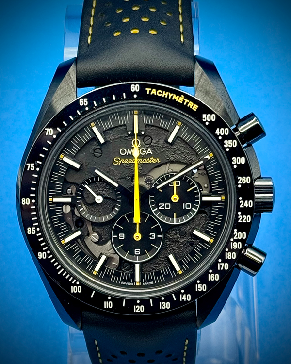 2019 Omega Speedmaster Dark Side of the Moon "Apollo 8" 44.25MM Black Dial Leather Strap (311.92.44.30.01.001)