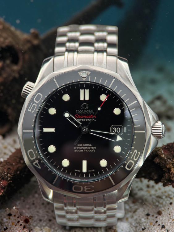 2023 Omega Seamaster Diver 300M 41MM Black Dial Steel Bracelet (212.30.41.20.01.003)