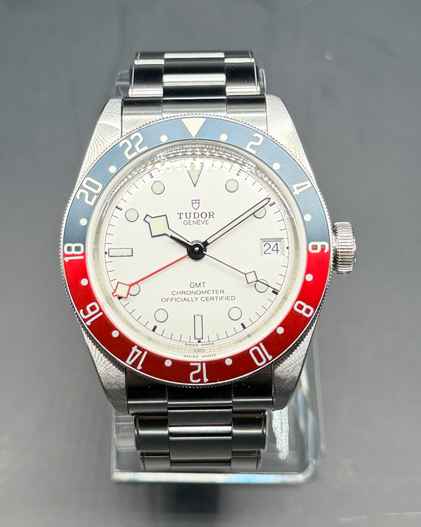 2023 Tudor Black Bay GMT "Pepsi" 41MM White Dial Steel Bracelet (79830RB)