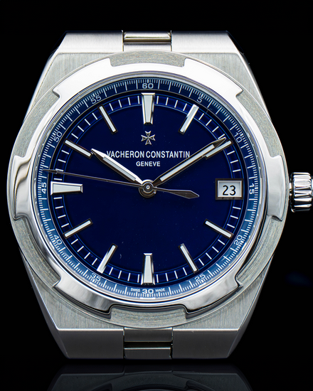 2018 Vacheron Constantin Overseas 41MM Blue Dial Steel Bracelet (4500V/110A-B128)