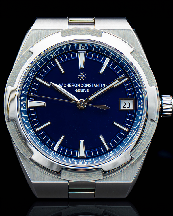 2018 Vacheron Constantin Overseas 41MM Blue Dial Steel Bracelet (4500V/110A-B128)