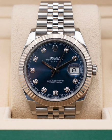 Rolex Datejust 41MM Blue Dial Jubilee Bracelet (126334)
