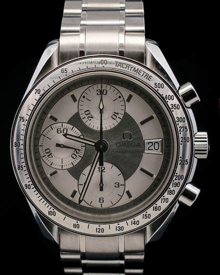 Omega Speedmaster Date 39MM Silver Dial Steel Bracelet (3513.30.00)