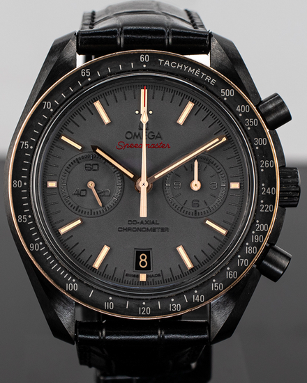 2021 Omega Speedmaster Dark Side of the Moon 44.25MM Grey Dial Leather Strap (311.63.44.51.06.001)