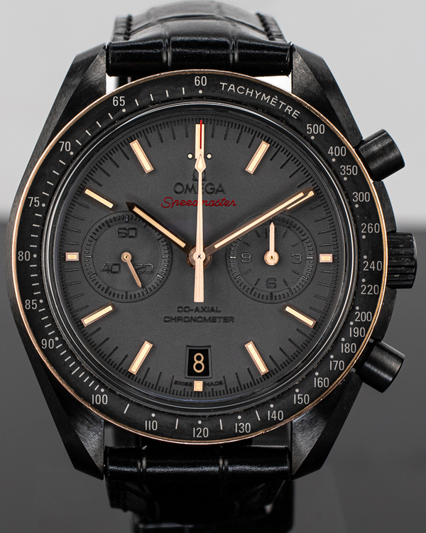 2021 Omega Speedmaster Dark Side of the Moon 44.25MM Grey Dial Leather Strap (311.63.44.51.06.001)