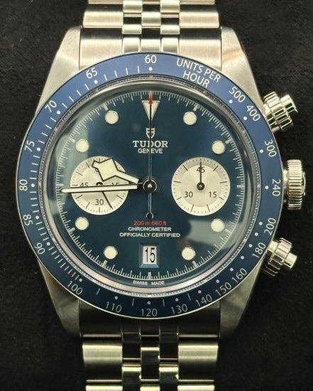 2024 Tudor Black Bay Chrono 41MM Blue Dial Steel Bracelet (79360B)