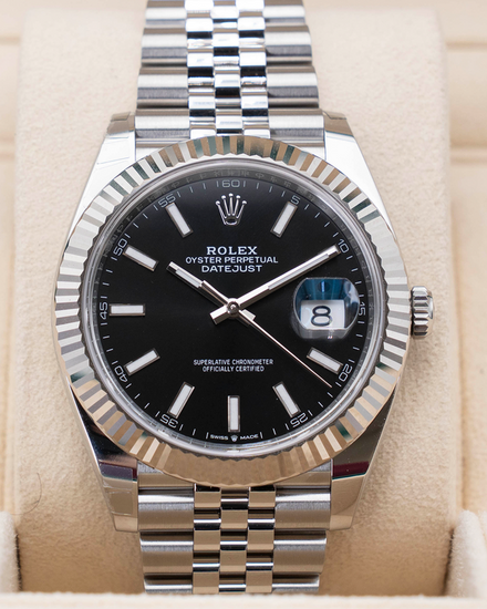2026 Rolex Datejust 41MM Black Dial Jubilee Bracelet (126334)