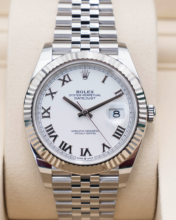 2026 Rolex Datejust 41MM White Dial Jubilee Bracelet (126334)