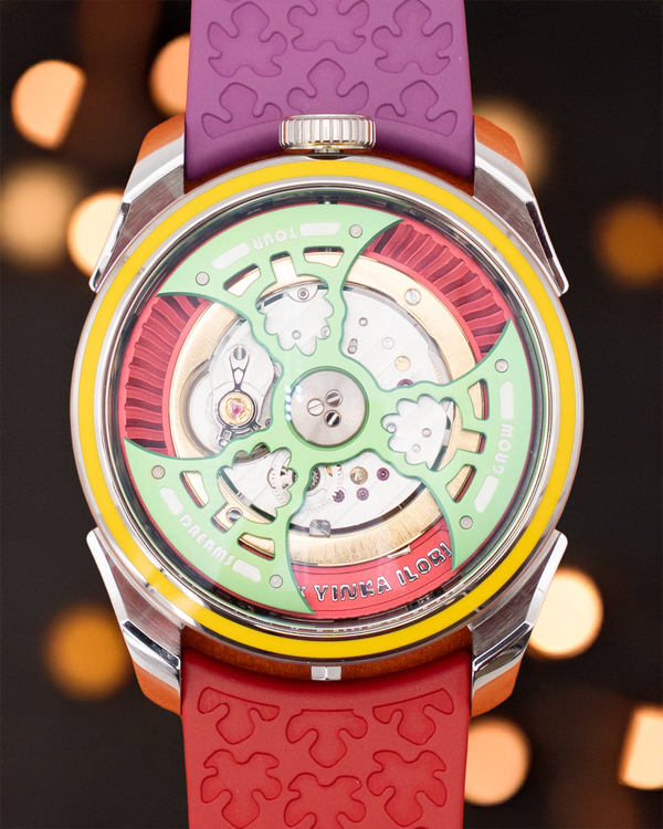 MB&F MAD Edition 1 "Yinka Ilori" 42MM Skeleton Dial Rubber Strap (M.A.D.1S)