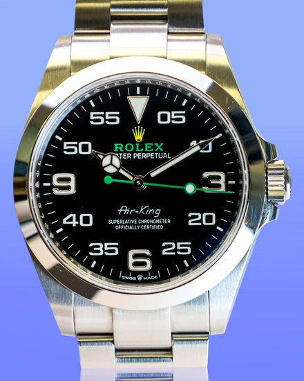 2022 Rolex Air-King 40MM Black Dial Oyster Bracelet (126900)